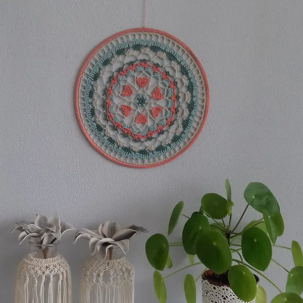 Haakpatroon Hartjes Mandala