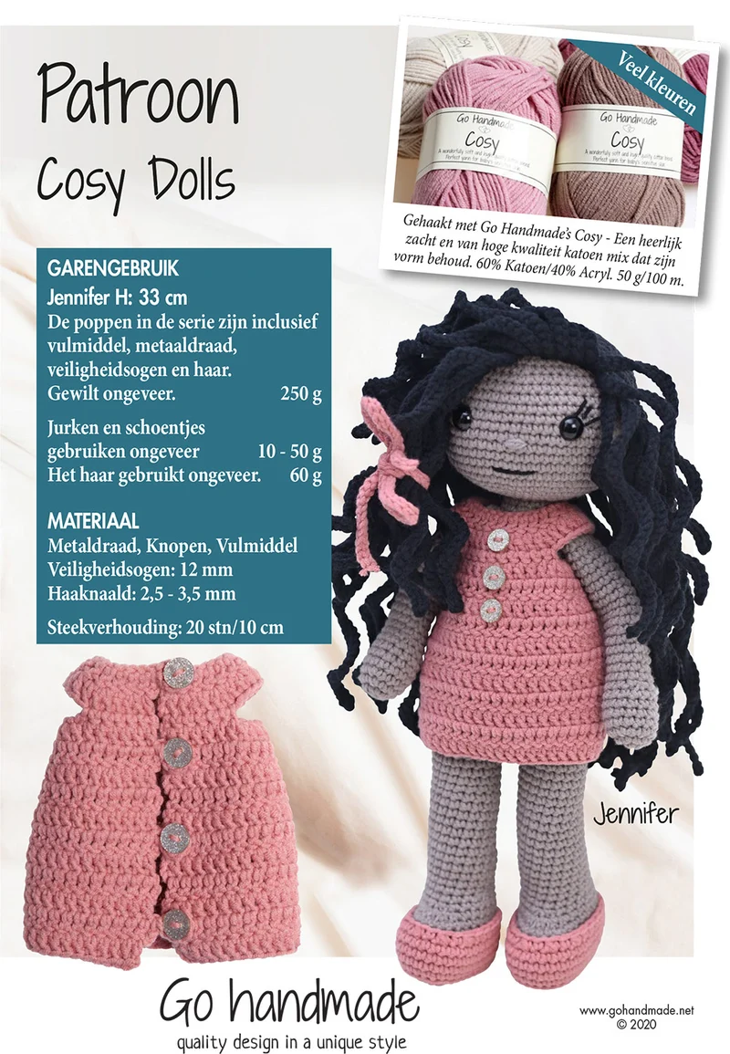 Cosy Dolls Jennifer Booklet (Digital)