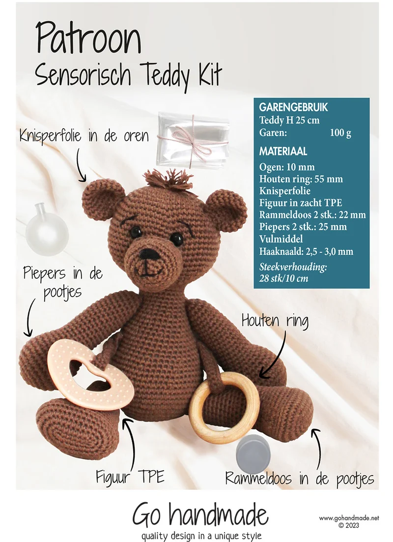 Kit Sanse Teddy Booklet (Digital)