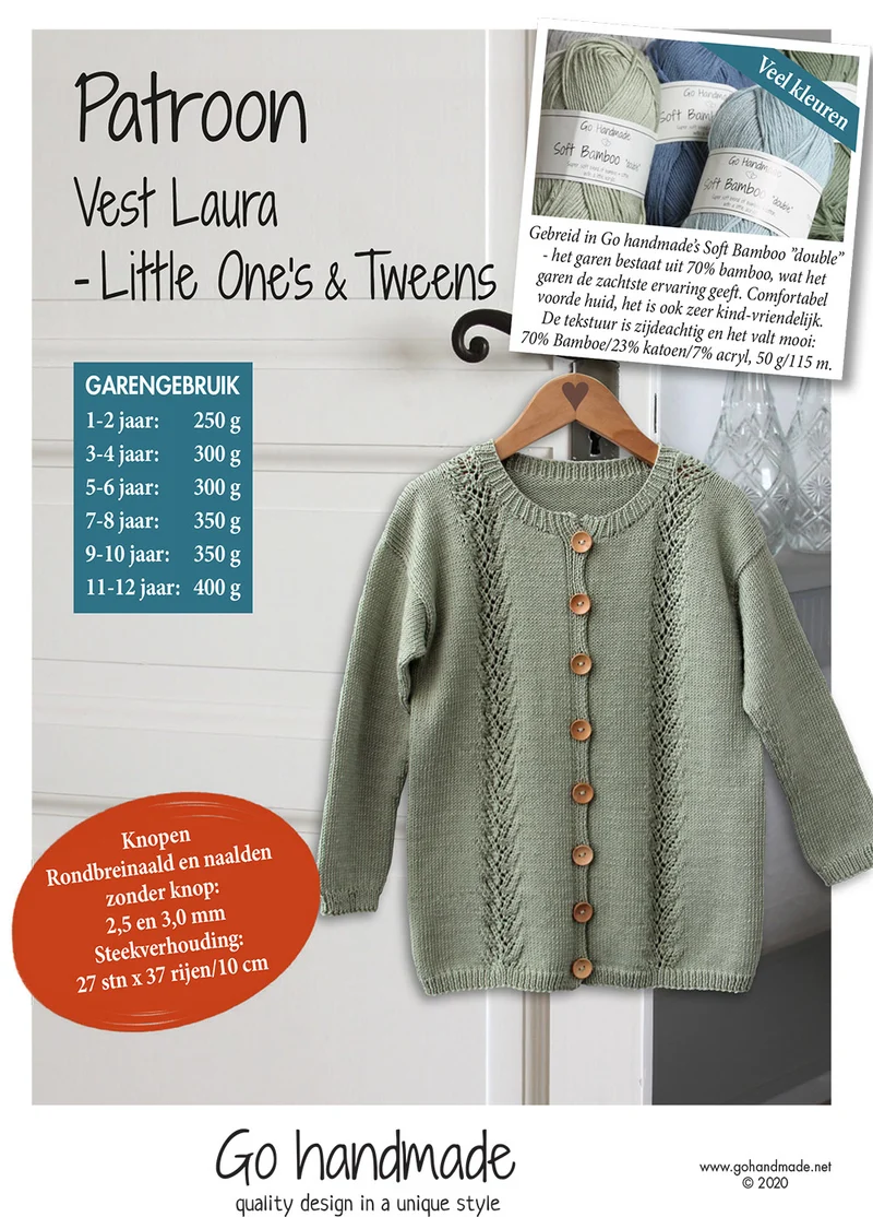 Vest Laura Little One's & Tweens (Digital)