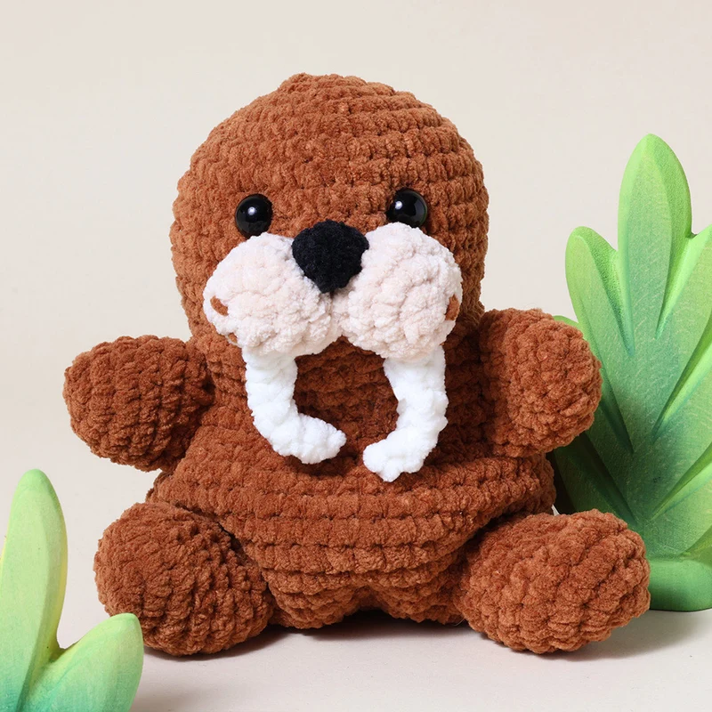 Kroeltjes haken deel 1 - Walrus Wout - YarnZoo