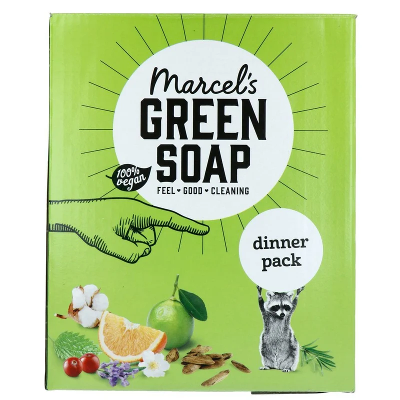 Marcel's Green Soap Dinner Pack
