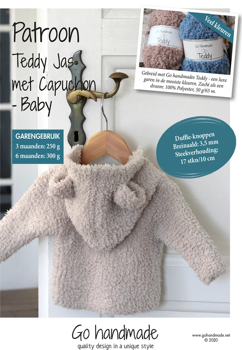 Teddy Jas Met Capuchon