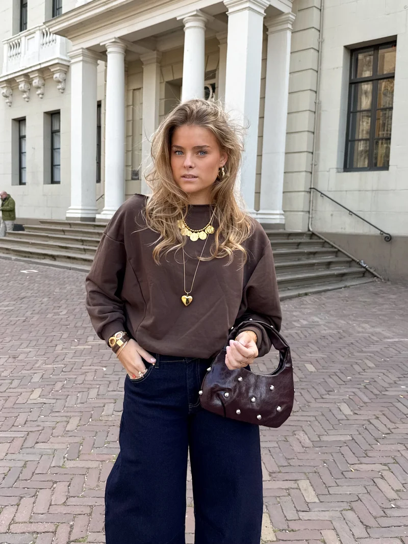 Sweater Aya Bruin