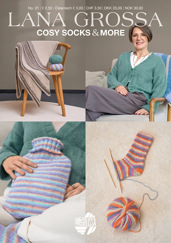 Lana Grossa COSY SOCKS & MORE NL (AL) Flyer (DIGITAAL)