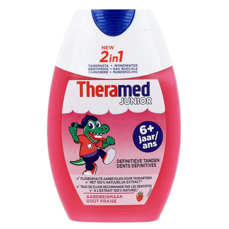 Theramed Tandpasta Junior 2in1 75 ml