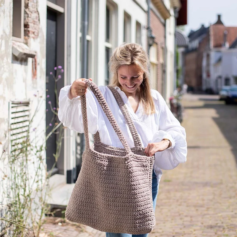 Create-it Teddy Tas Haakpatroon (download) (Digital)