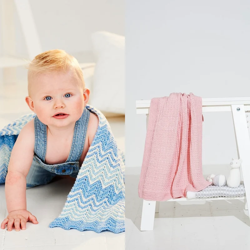 Breipatroon Stylecraft Bambino DK No. 9506 Babydekens (Digital)
