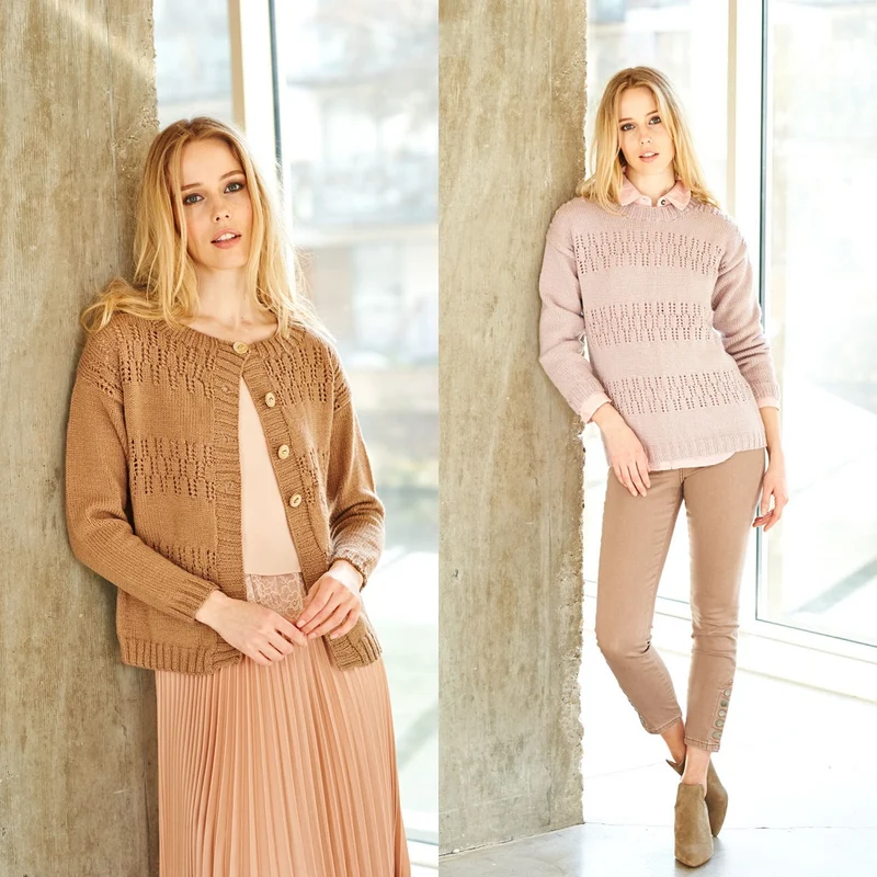 Breipatroon Stylecraft Special DK No. 9396 Vest en trui (Digital)