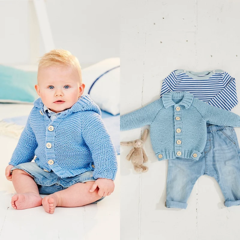 Breipatroon Stylecraft Bambino DK No. 9505 Jongensvesten (Digital)