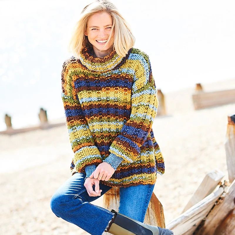 Stylecraft Merry Go Round XL Sweaters Breipatroon (Digital)