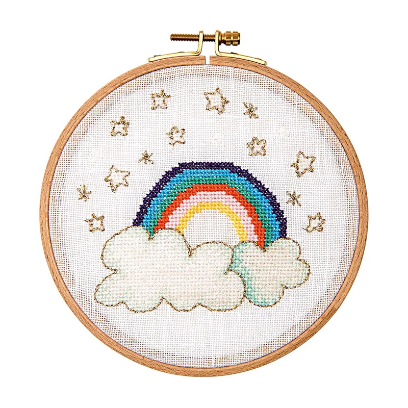 Rico Regenboog Borduurpakket