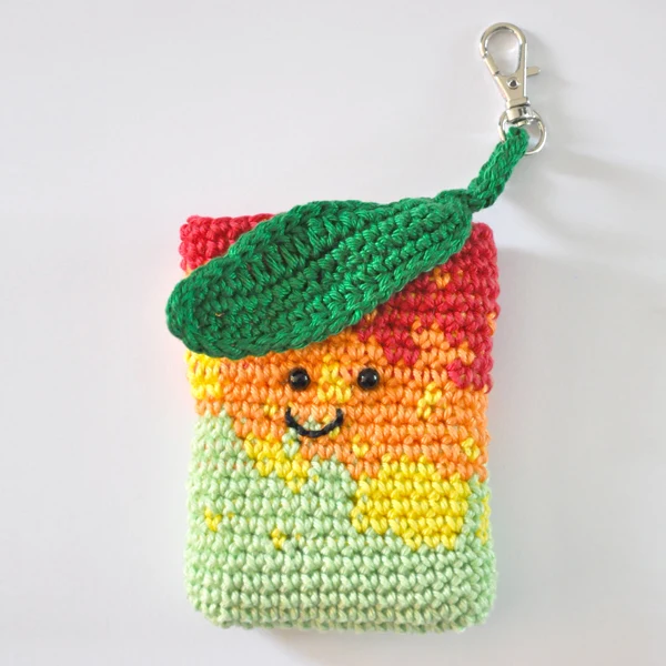 Haakpatroon Monsieur Mango Sleutelhanger