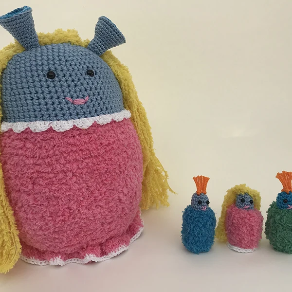 Haakpatroon Mama en de Monsters