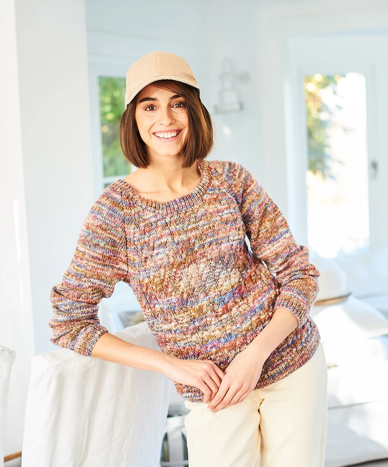 Stylecraft Sweater and Top in Batik Elements Swirl DK