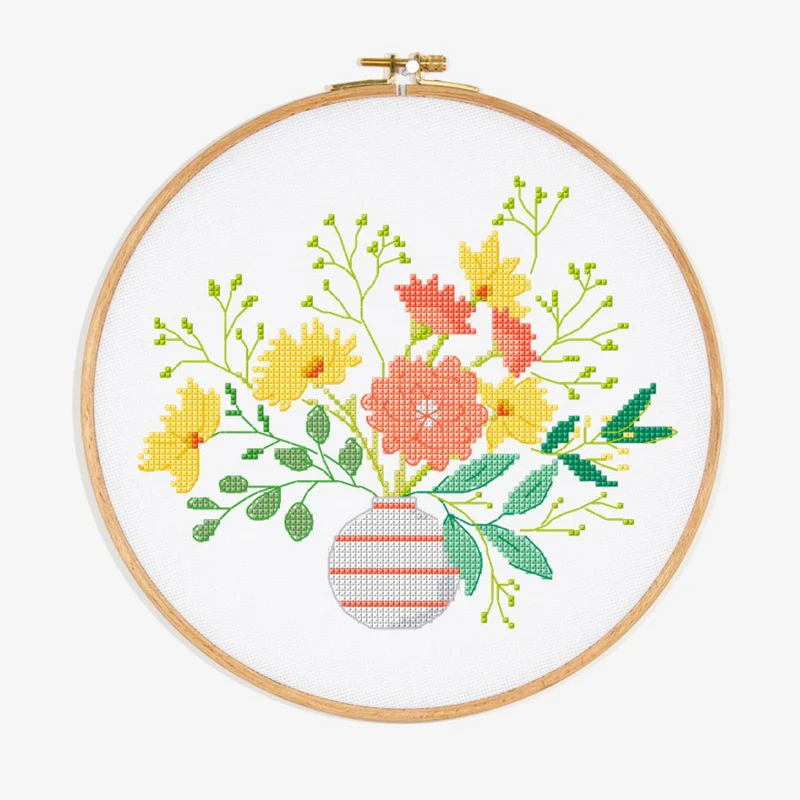 Borduurpatroon Summer Bloom (Digitaal)