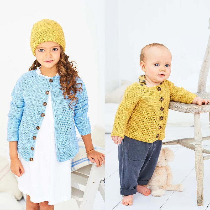 Haakpatroon Stylecraft Bambino DK No. 9610 Vest en muts (Digital)