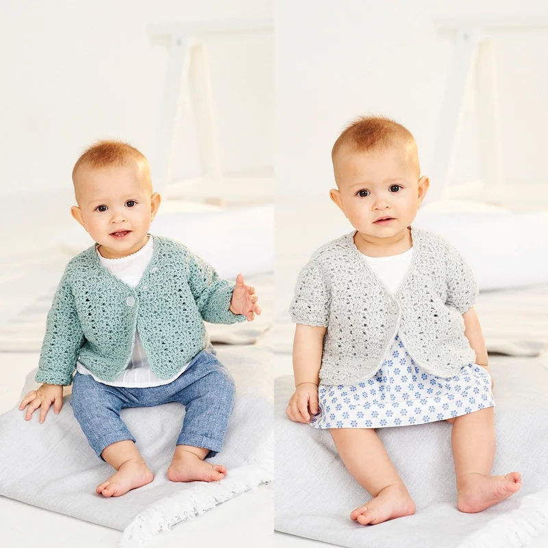 Haakpatroon Stylecraft Bambino DK No. 9532 Babyvesten (Digital)
