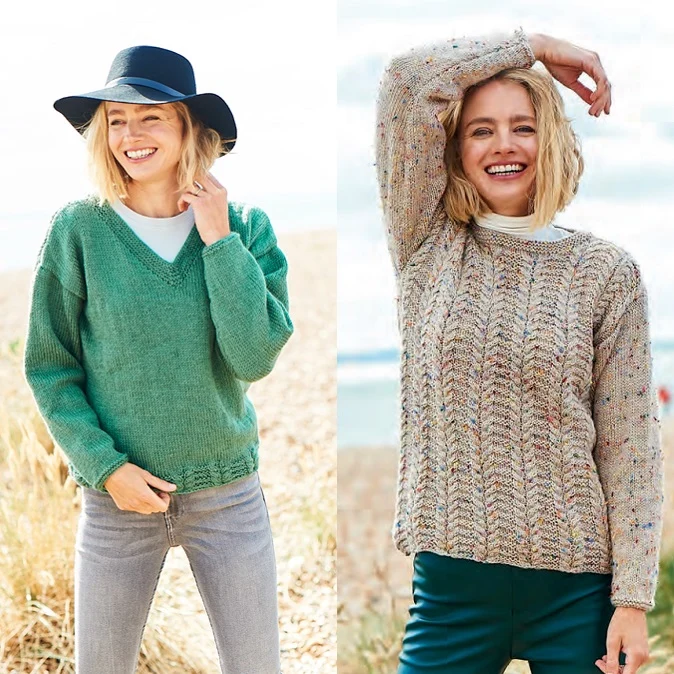 Breipatroon Stylecraft Special Aran With Wool No. F082 Truien (Digital)