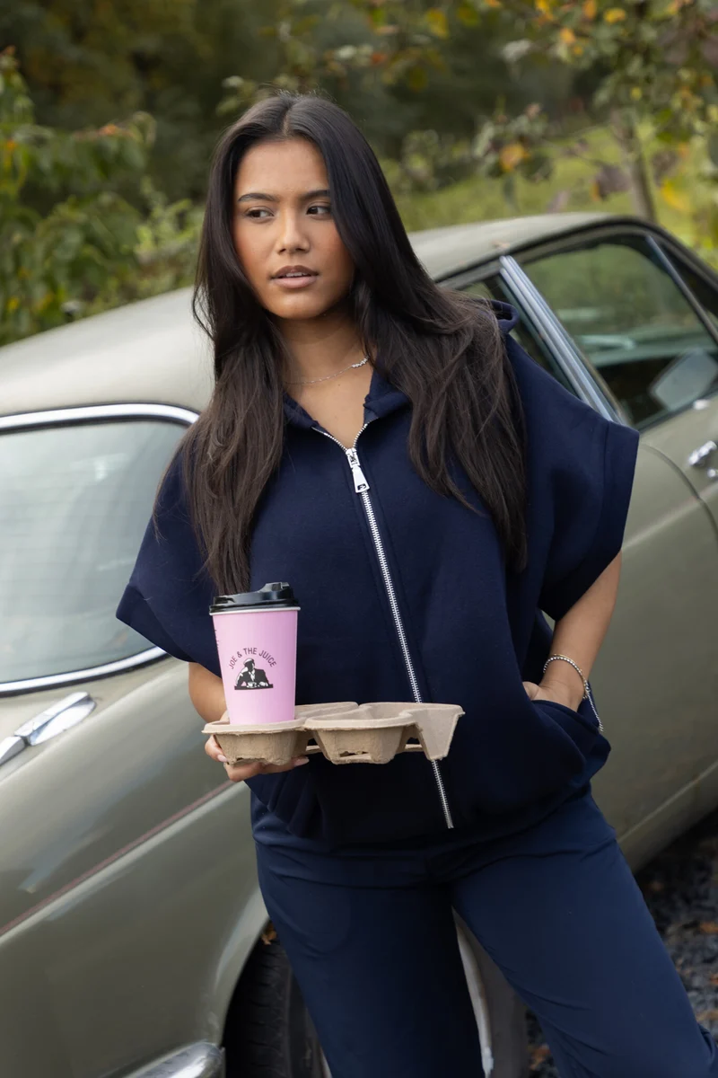 Zippervest Marivelle Blauw