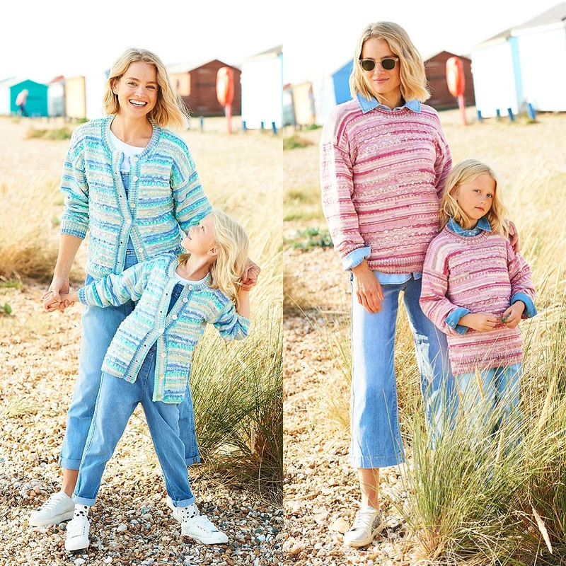 Breipatroon Stylecraft You & Me DK No. 9825 Truien en vest