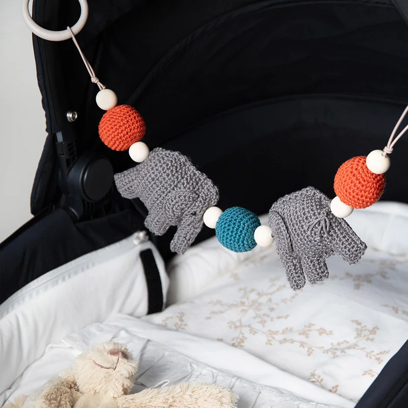 Olifantjes wagenspanner – Go Handmade Sensory Kit Haakpakket