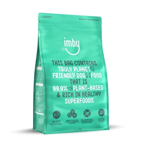 Imby Pet Food Insecteiwitten Hondenbrokken Adult Vegan 5 kg