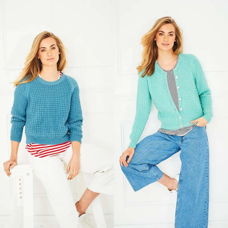 Breipatroon Stylecraft Special DK No. 9644 Vest en trui (Digital)