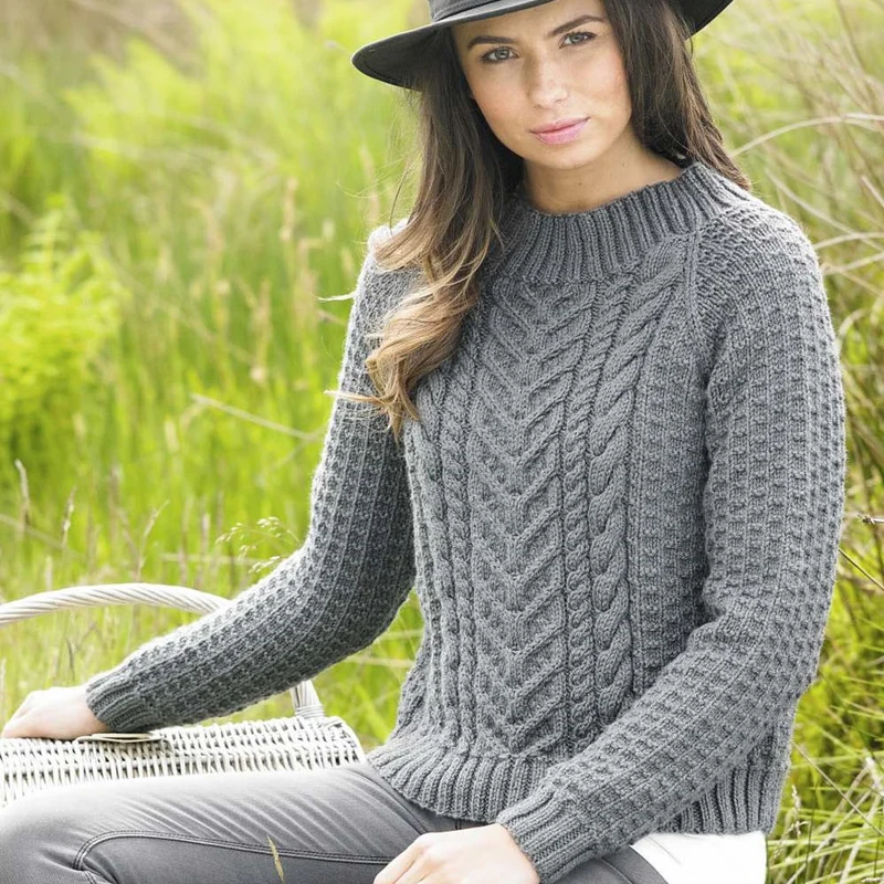 Breipatroon Stylecraft Special Aran No. 9075 Trui (Digital)