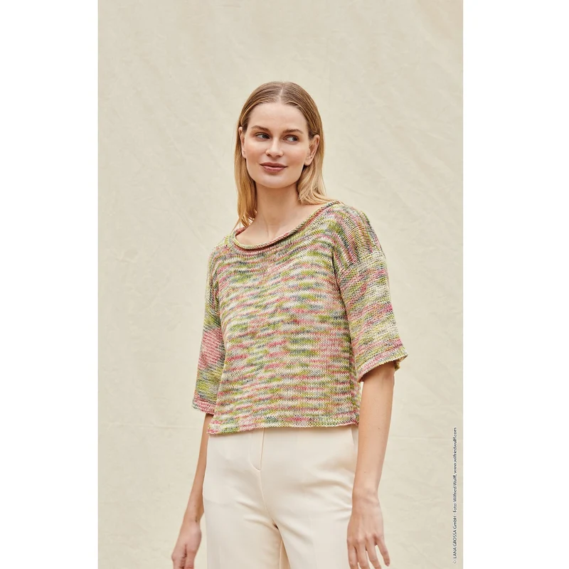 Strickanleitung Ecopuno Hand-Dyed Pullover