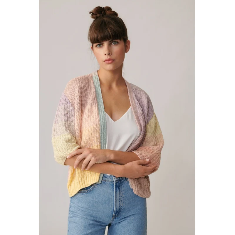 Breipatroon Creative Cotton Dégradé Lucky 8 Vest