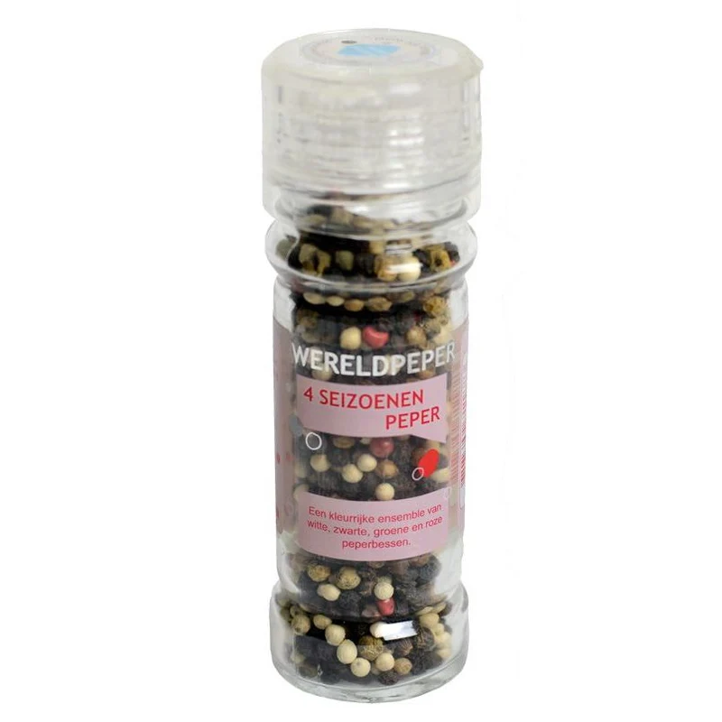 Esspo Wereldpeper 4 Seizoenen Peper Molen 50 gram