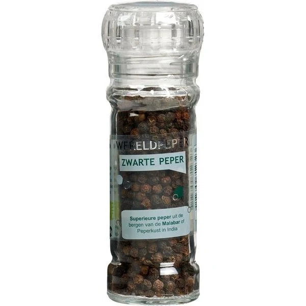 Esspo Wereldpeper Zwarte Pepermolen 50 gram
