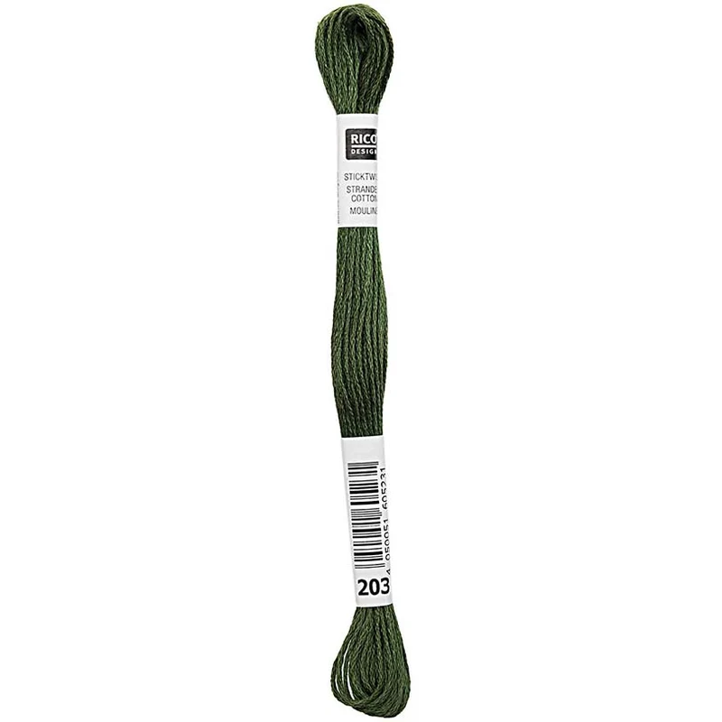 Rico Sticktwist Borduurgaren 8m 203 Green