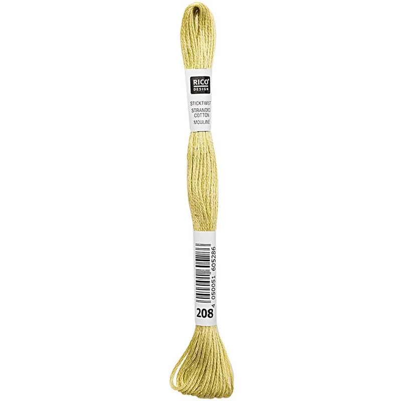 Rico Sticktwist Borduurgaren 8m 208 Olive Green