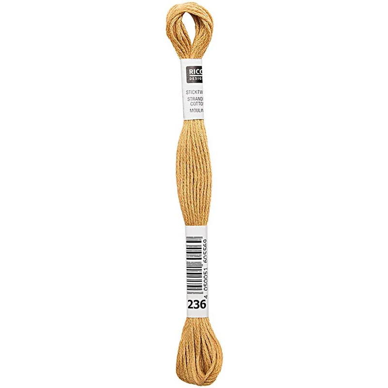 Rico Sticktwist Borduurgaren 8m 236 Mustard