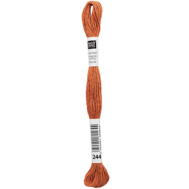 Rico Sticktwist Borduurgaren 8m 244 Rust
