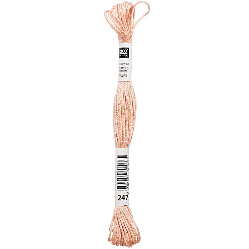 Rico Sticktwist Borduurgaren 8m 247 Red Brown