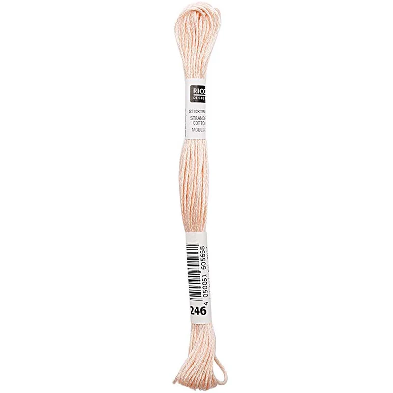 Rico Sticktwist Borduurgaren 8m 246 Red Brown
