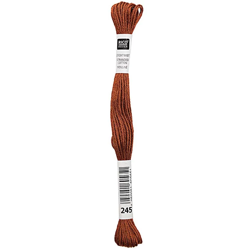 Rico Sticktwist Borduurgaren 8m 245 Rust