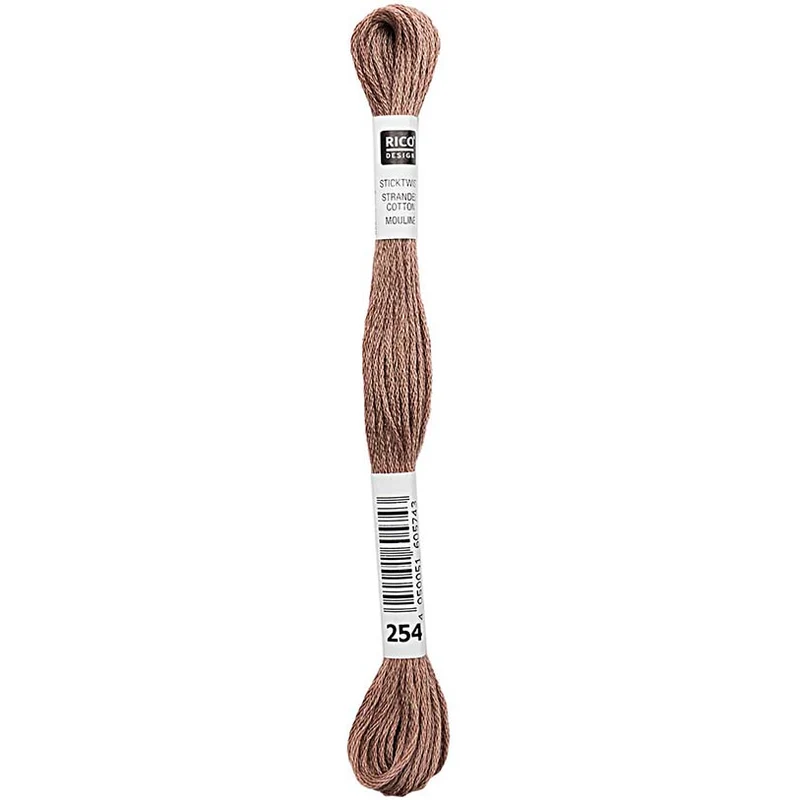 Rico Sticktwist Borduurgaren 8m 254 Rosewood