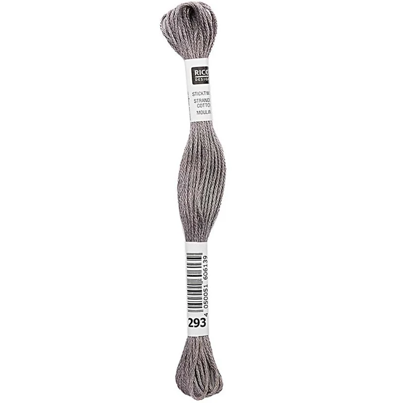 Rico Sticktwist Borduurgaren 8m 293 Dark Grey