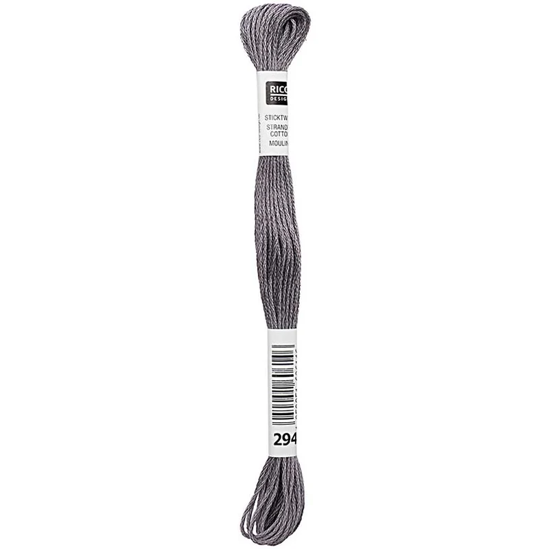 Rico Sticktwist Borduurgaren 8m 294 Dark Grey