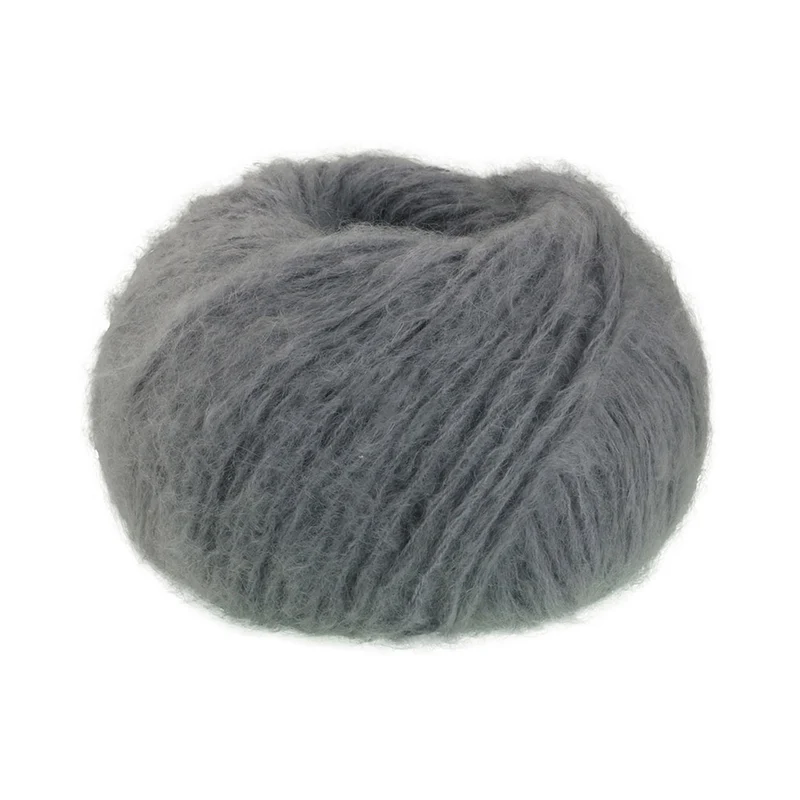 Lana Grossa Mohair Di Gio 0015 Grijs