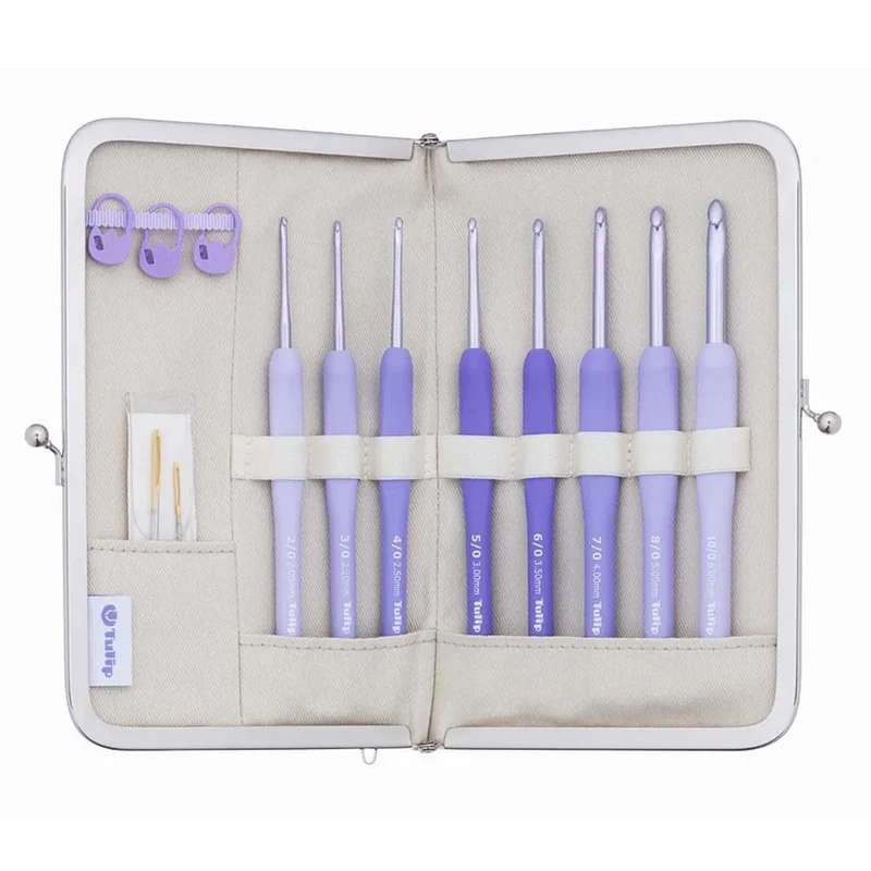 Tulip Etimo Murasaki haaknaalden set softgrip