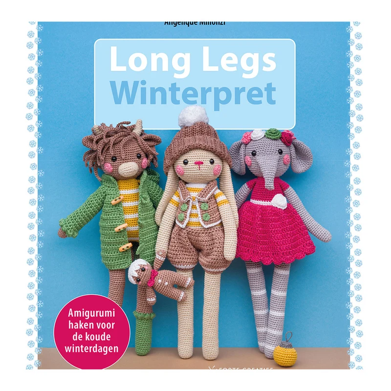 Long Legs Winterpret Amigurumi Boek