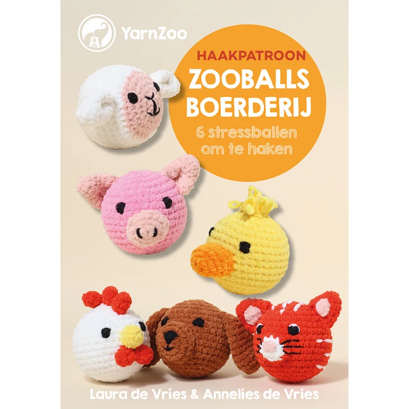 Zooballs – Boerderij haakboek - YarnZoo