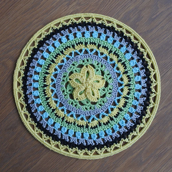 Haakpatroon Mandala Floribiza