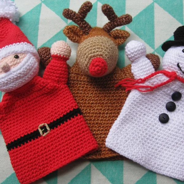 Haakpatroon Kerst Handpoppen (Digital)
