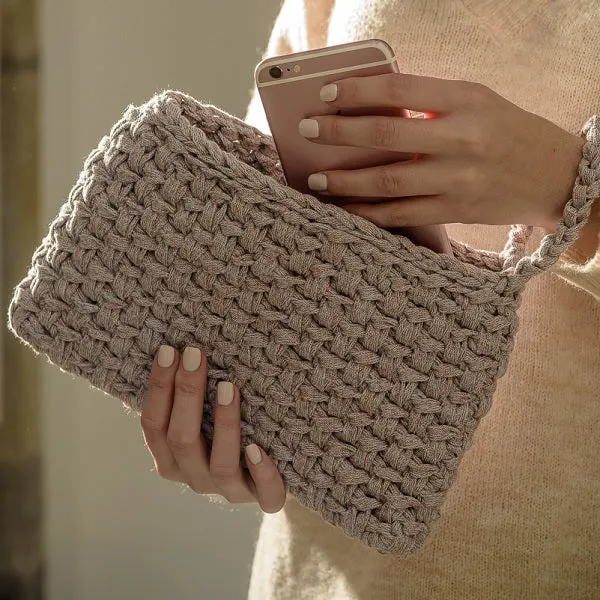 Haakpatroon RibbonXL Glitter Clutch (Digital)